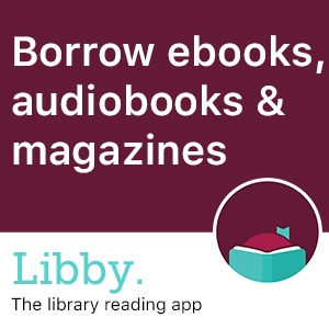 Download audiobooks and ebooks with Libby, powered by Overdrive